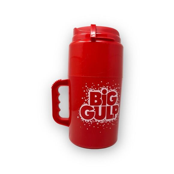 7-Eleven Big Gulp Insulated 100 oz Insulated Fountain Travel Mug Cup Betras USA - Picture 3 of 12
